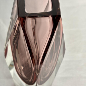 Murano, sommerso glazen vaas, Italië circa 1960-1970