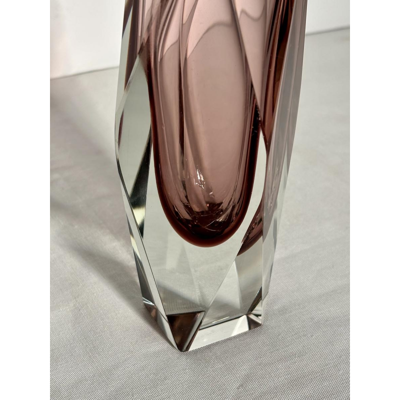 Murano, vase sommerso en verre, Italie circa 1960-1970