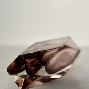 Murano, vase sommerso en verre, Italie circa 1960-1970