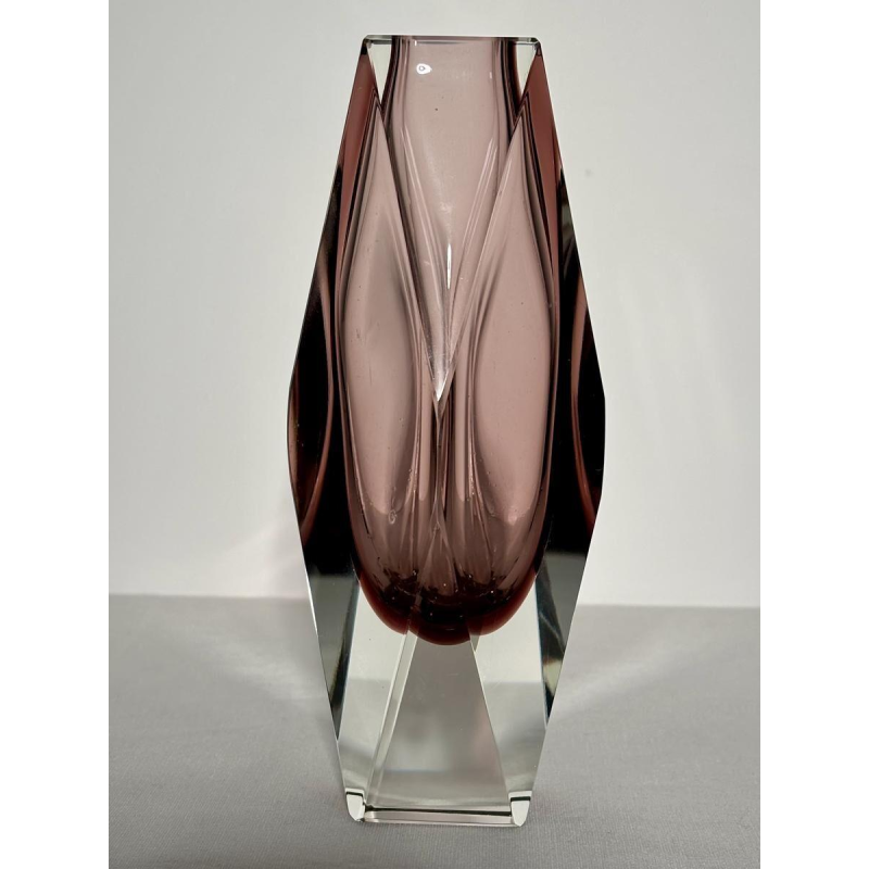 Murano, vase sommerso en verre, Italie circa 1960-1970
