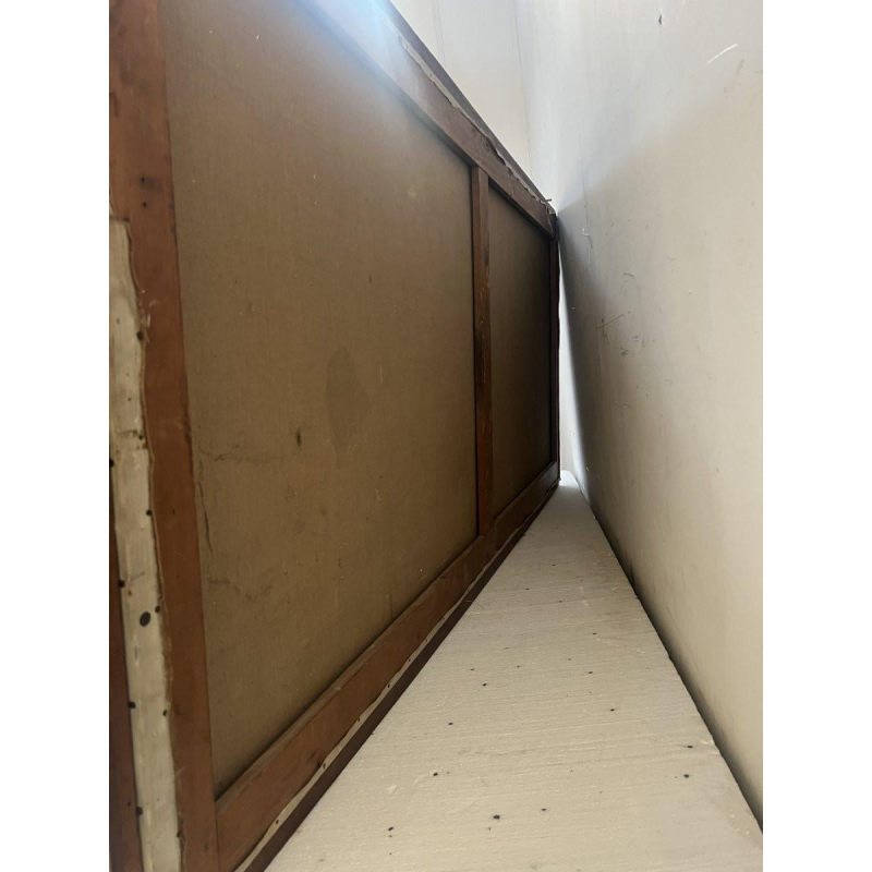 "Uitzicht op de baai van Aguay" Olieverf op doek van Edmond Astruc, 20e eeuw