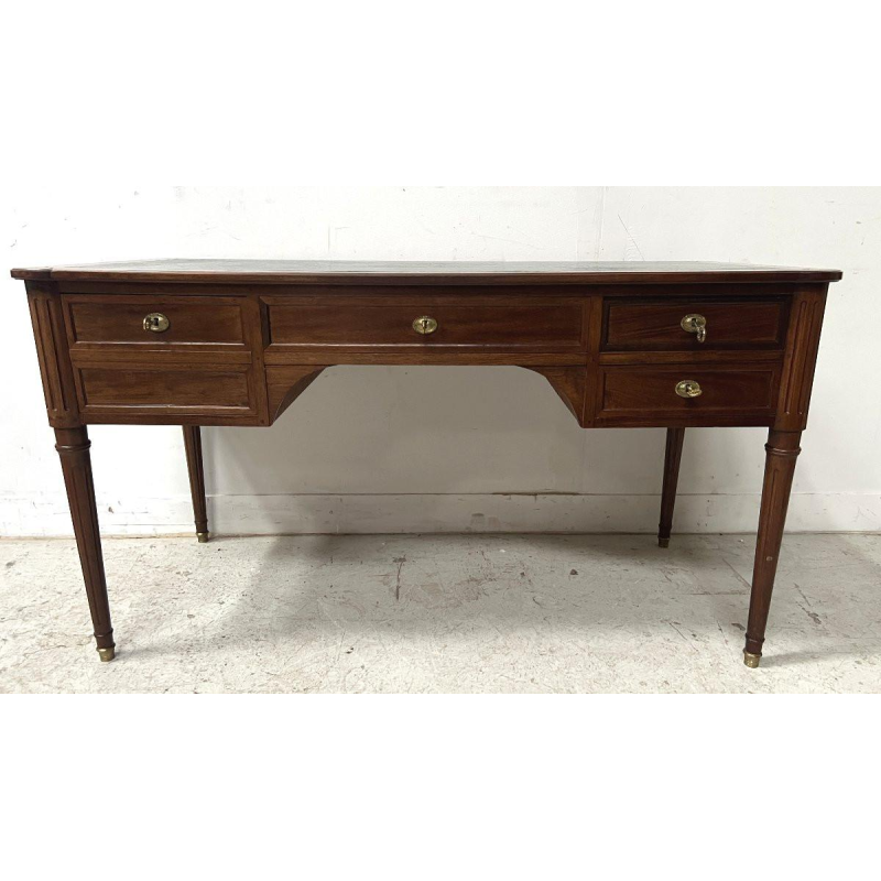 Bureau de style Louis XVI en acajou XX siècle