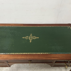 Louis XVI style mahogany desk, 20th century