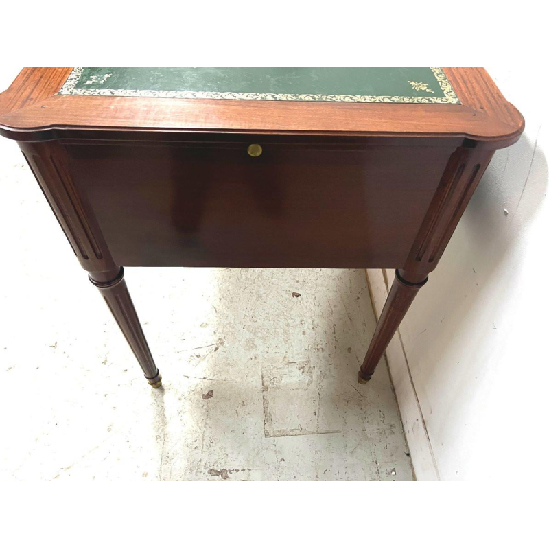 Louis XVI style mahogany desk, 20th century