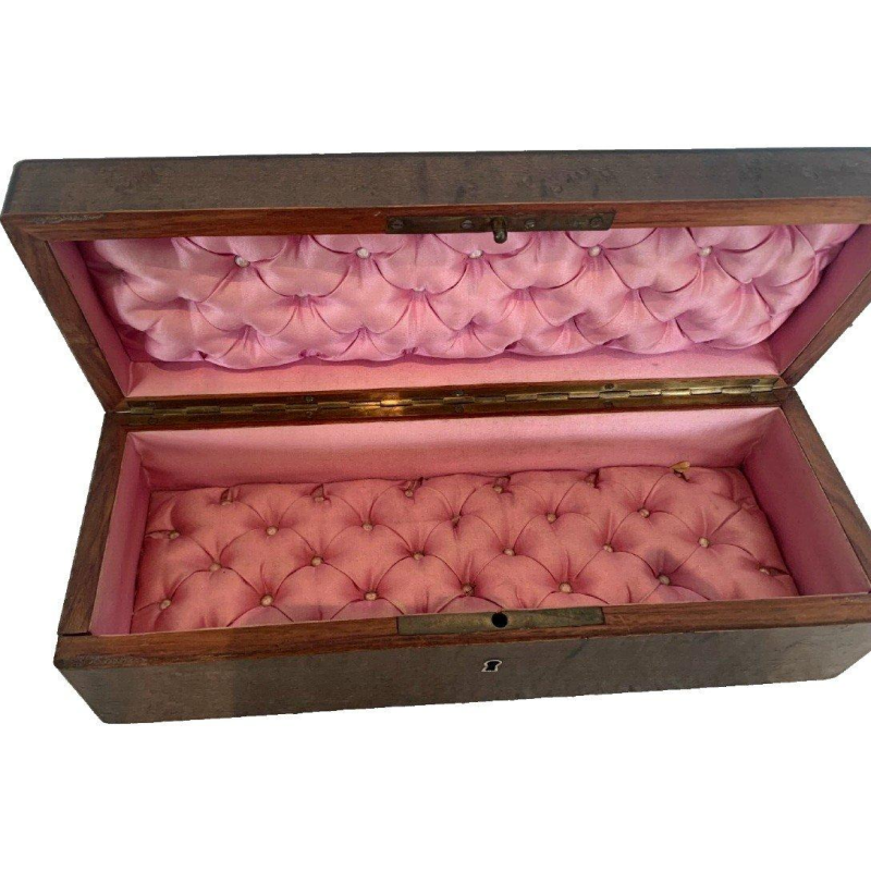 Sieradendoos met Boulle-marqueterie, periode Napoleon III, wortelnotenhout en palissander, 19e eeuw