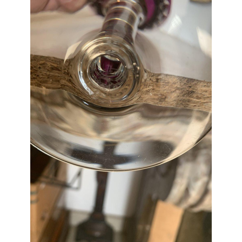 Suite de six verres en cristal taillé de la Maison Baccarat – XXᵉ siècle