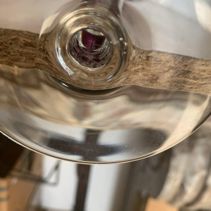 Suite de six verres en cristal taillé de la Maison Baccarat – XXᵉ siècle