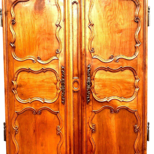 Pair of doors with solid cherrywood frames – 18th century