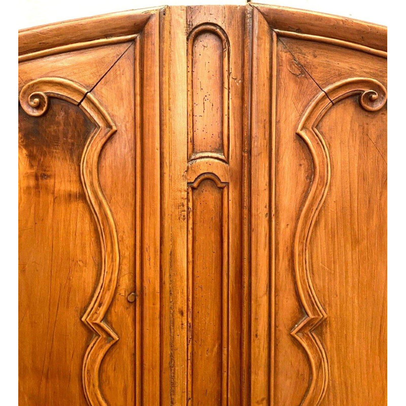 Pair of doors with solid cherrywood frames – 18th century