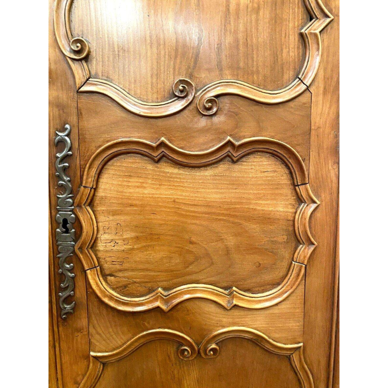 Pair of doors with solid cherrywood frames – 18th century