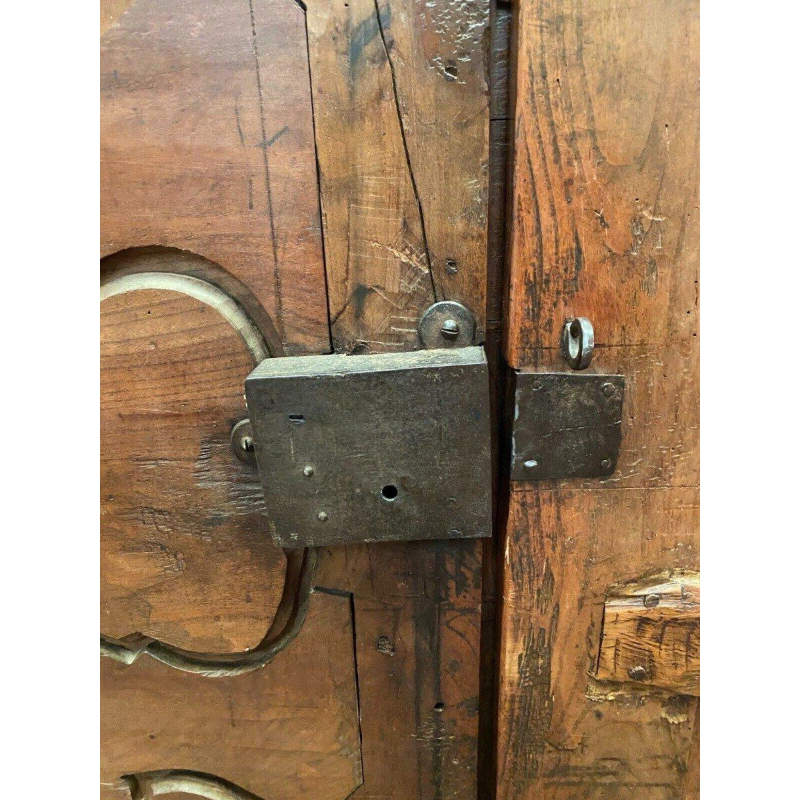 Pair of doors with solid cherrywood frames – 18th century