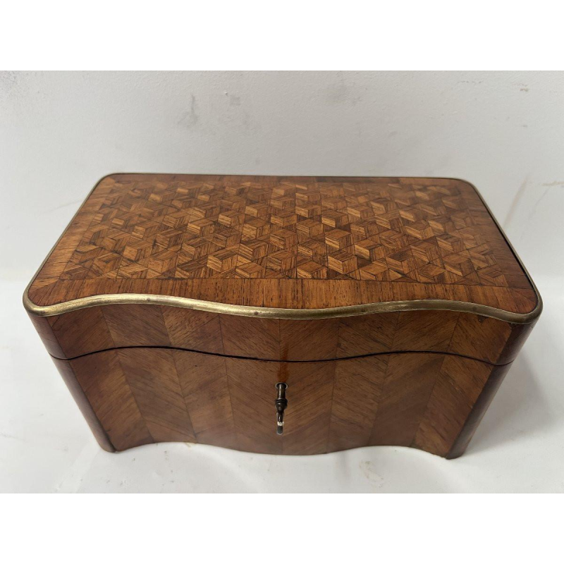 Sieradendoos met marqueterie uit de tijd van Napoleon III – 19e eeuw