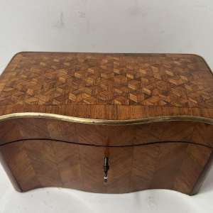 Napoleon III marquetry jewelry box – 19th century