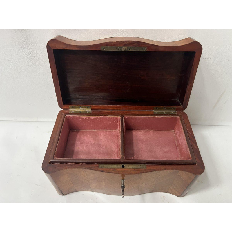 Sieradendoos met marqueterie uit de tijd van Napoleon III – 19e eeuw