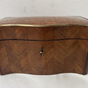 Napoleon III marquetry jewelry box – 19th century