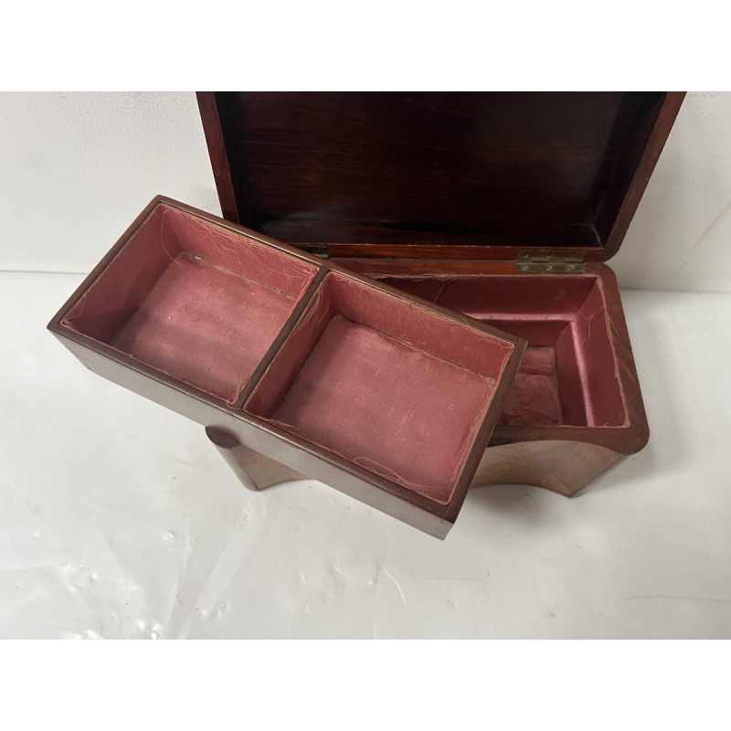 Sieradendoos met marqueterie uit de tijd van Napoleon III – 19e eeuw