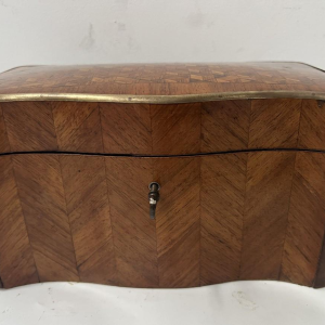 Napoleon III marquetry jewelry box – 19th century