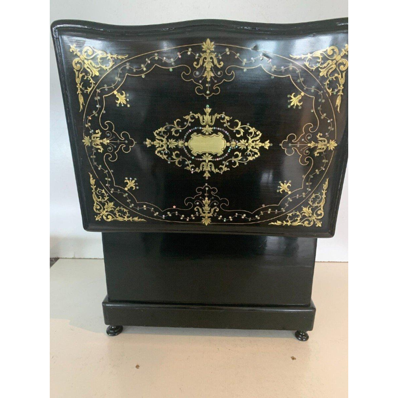 Complete drankkast met Napoleon III Boulle marqueterie – Antieke kist