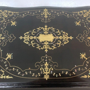 Complete Napoleon III Boulle marquetry liquor cabinet – Antique case