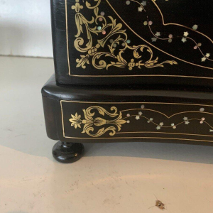 Complete Napoleon III Boulle marquetry liquor cabinet – Antique case