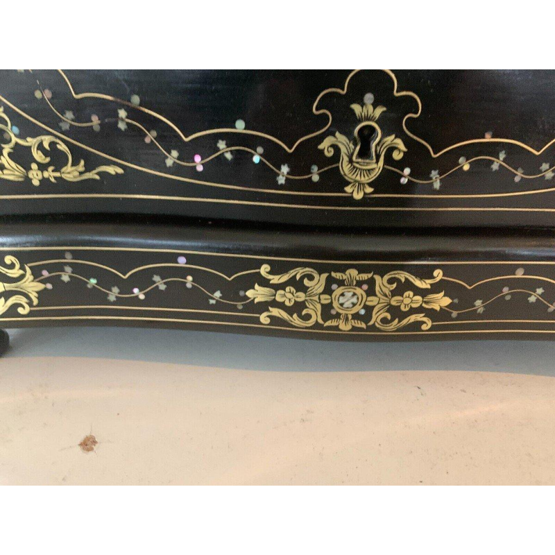 Complete Napoleon III Boulle marquetry liquor cabinet – Antique case