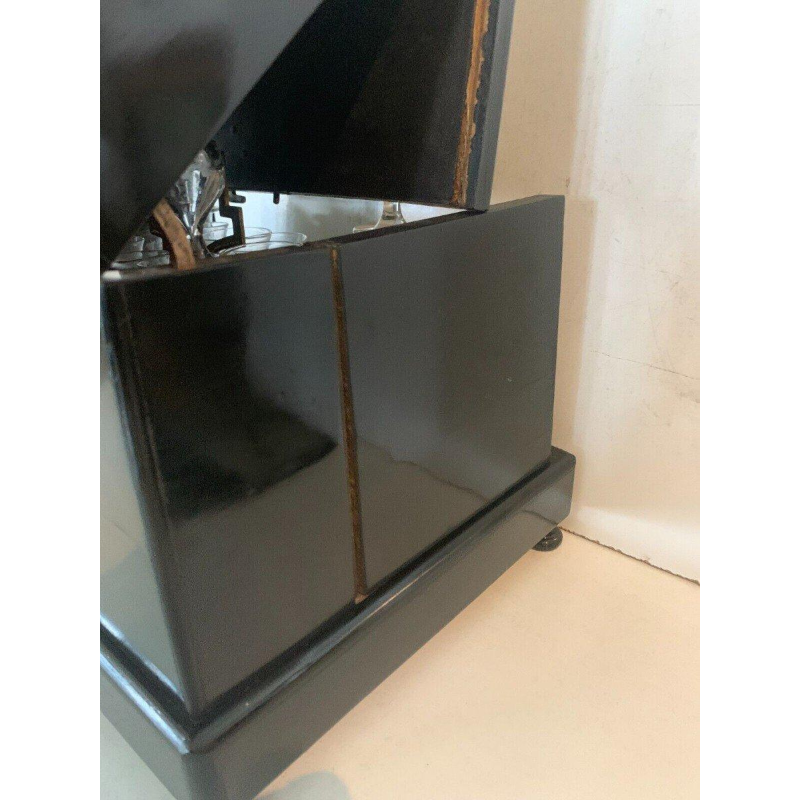 Complete Napoleon III Boulle marquetry liquor cabinet – Antique case