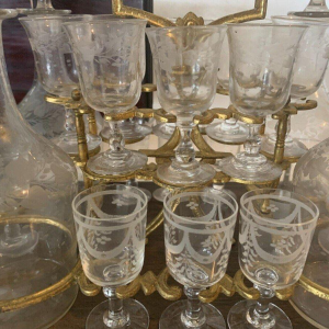 Complete drankkast met Napoleon III Boulle marqueterie – Antieke kist