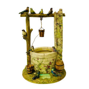 Delphin Massier pour Vallauris, important puits en faïence – XXᵉ siècle