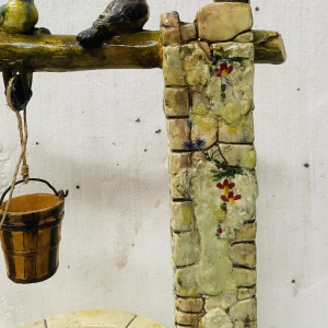 Delphin Massier voor Vallauris, belangrijke aardewerken put – 20e eeuw