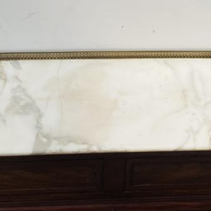 Bureau à cylindre style Louis XVI en acajou et placage d'acajou, fin du XVIIIème siècle