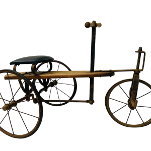 Vélo jouet pour enfant, dit la draisienne – fin du XIXᵉ siècle