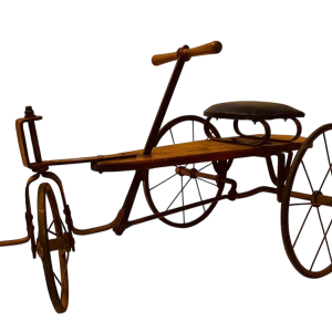 Vélo jouet pour enfant, dit la draisienne – fin du XIXᵉ siècle