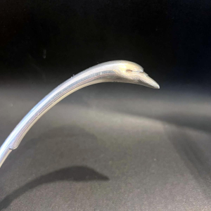 Christian FJERDINGSTAD for CHRISTOFLE GALLIA, Art Deco Swan gravy boat, silver-plated metal, circa 1930