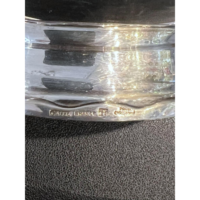 Christian FJERDINGSTAD voor CHRISTOFLE GALLIA, Art Deco Swan juskom, verzilverd metaal, circa 1930