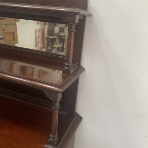 Mahogany wood sideboard/crèche, Empire style – 19th century