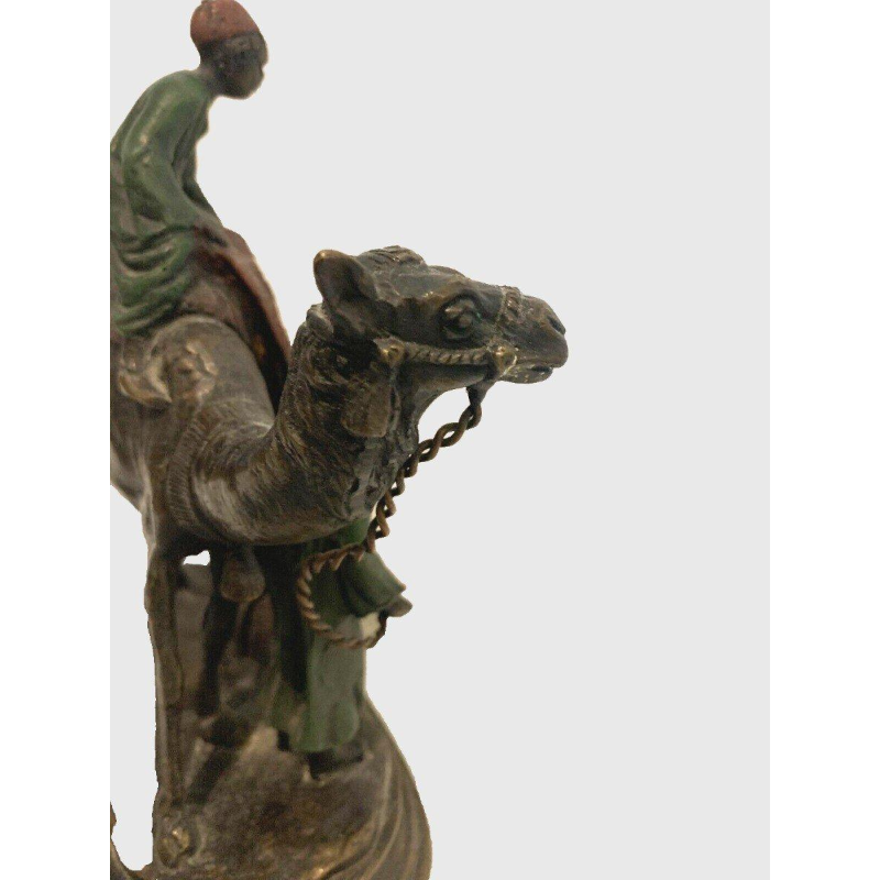 Carl Kauba – sculpture groupe orientaliste en bronze patiné – XXᵉ siècle