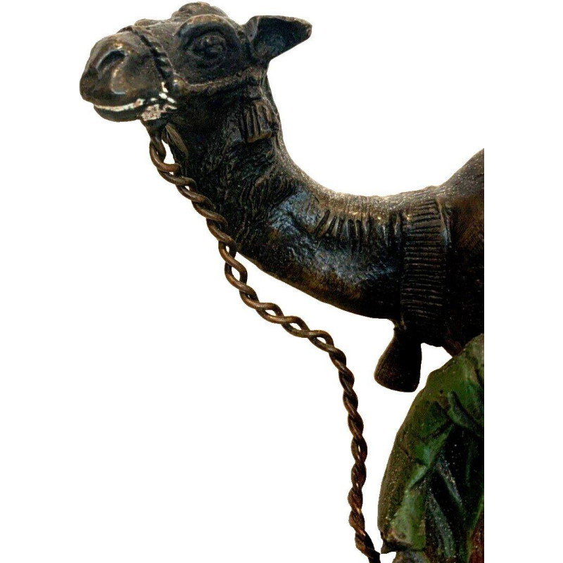 Carl Kauba – sculpture groupe orientaliste en bronze patiné – XXᵉ siècle