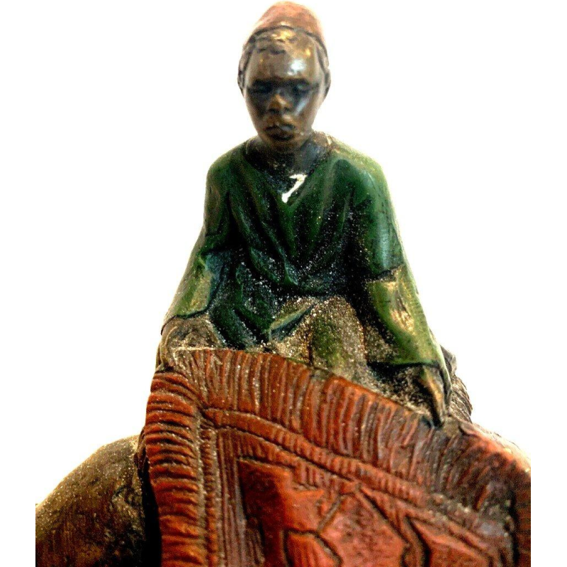 Carl Kauba – Orientalist group sculpture in patinated bronze – 20th century