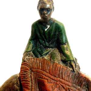 Carl Kauba – sculpture groupe orientaliste en bronze patiné – XXᵉ siècle