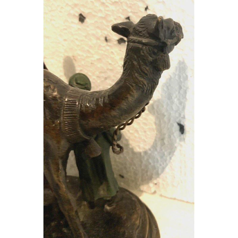 Carl Kauba – Orientalist group sculpture in patinated bronze – 20th century