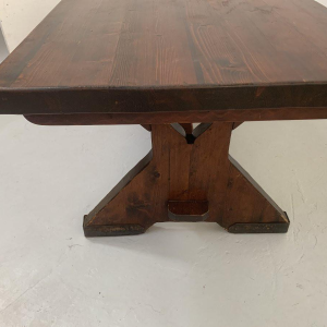 Monastery table in solid fir – 20th century