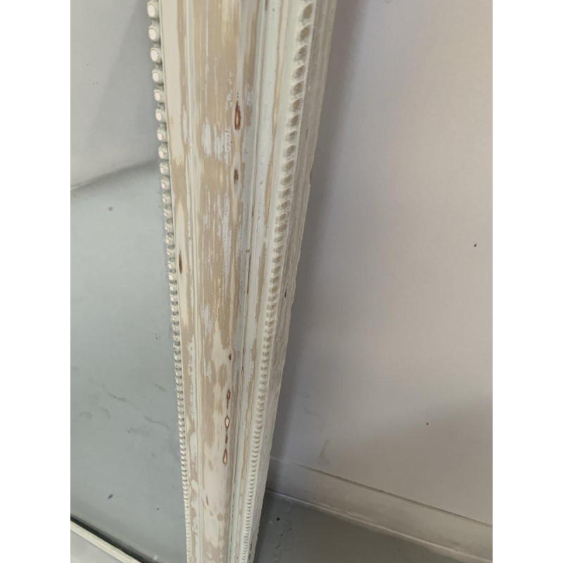 Miroir de style Louis XV en bois et stuc patiné – XIXᵉ siècle