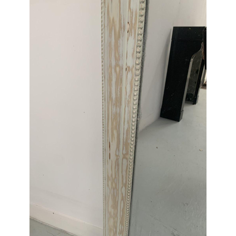 Miroir de style Louis XV en bois et stuc patiné – XIXᵉ siècle