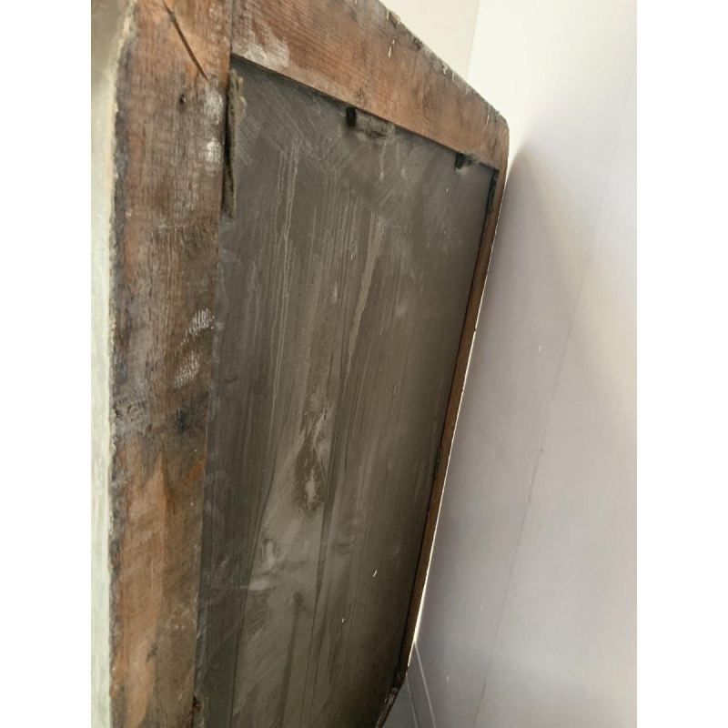 Miroir de style Louis XV en bois et stuc patiné – XIXᵉ siècle