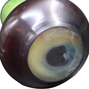 Emile Gallé, Art Deco pâte de verre vaas, decoratie 'Sprinkhaan', ca 1900 / 1920