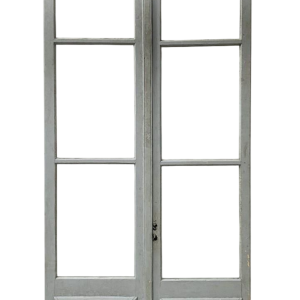 Double doorway in patinated wood – 19th century