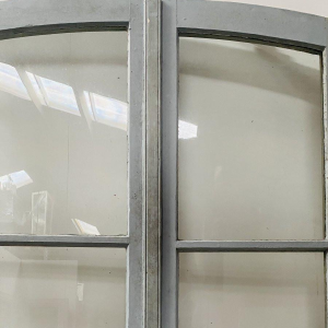 Double doorway in patinated wood – 19th century