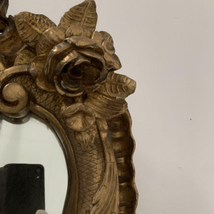 Louis XV style mirror in carved and gilded wood – 18th century