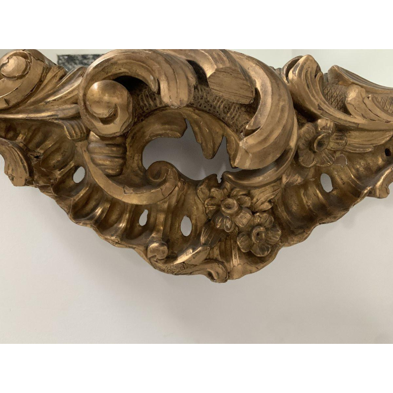 Louis XV style mirror in carved and gilded wood – 18th century