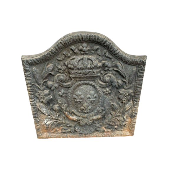 Plaque de fond de cheminée en fonte – XIXᵉ siècle